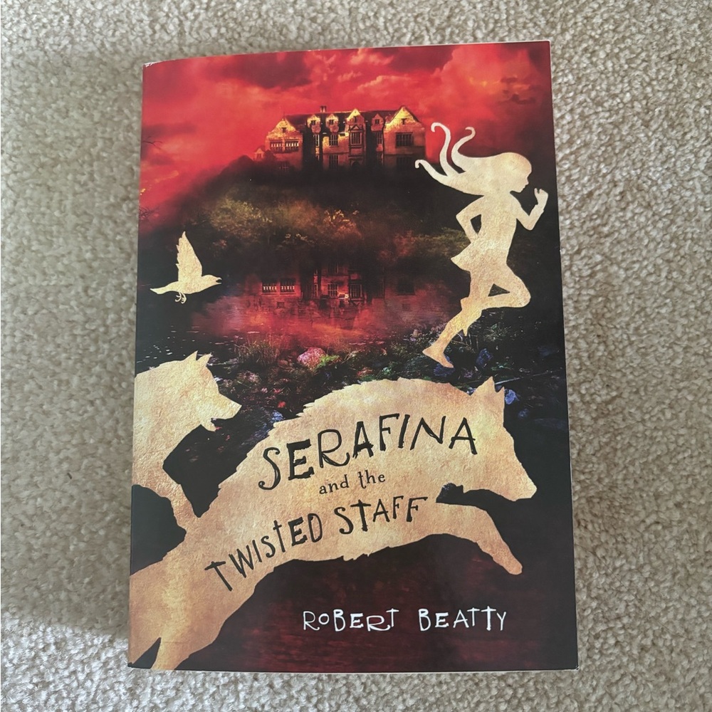 “Serafina and the Twisted Staff” book
